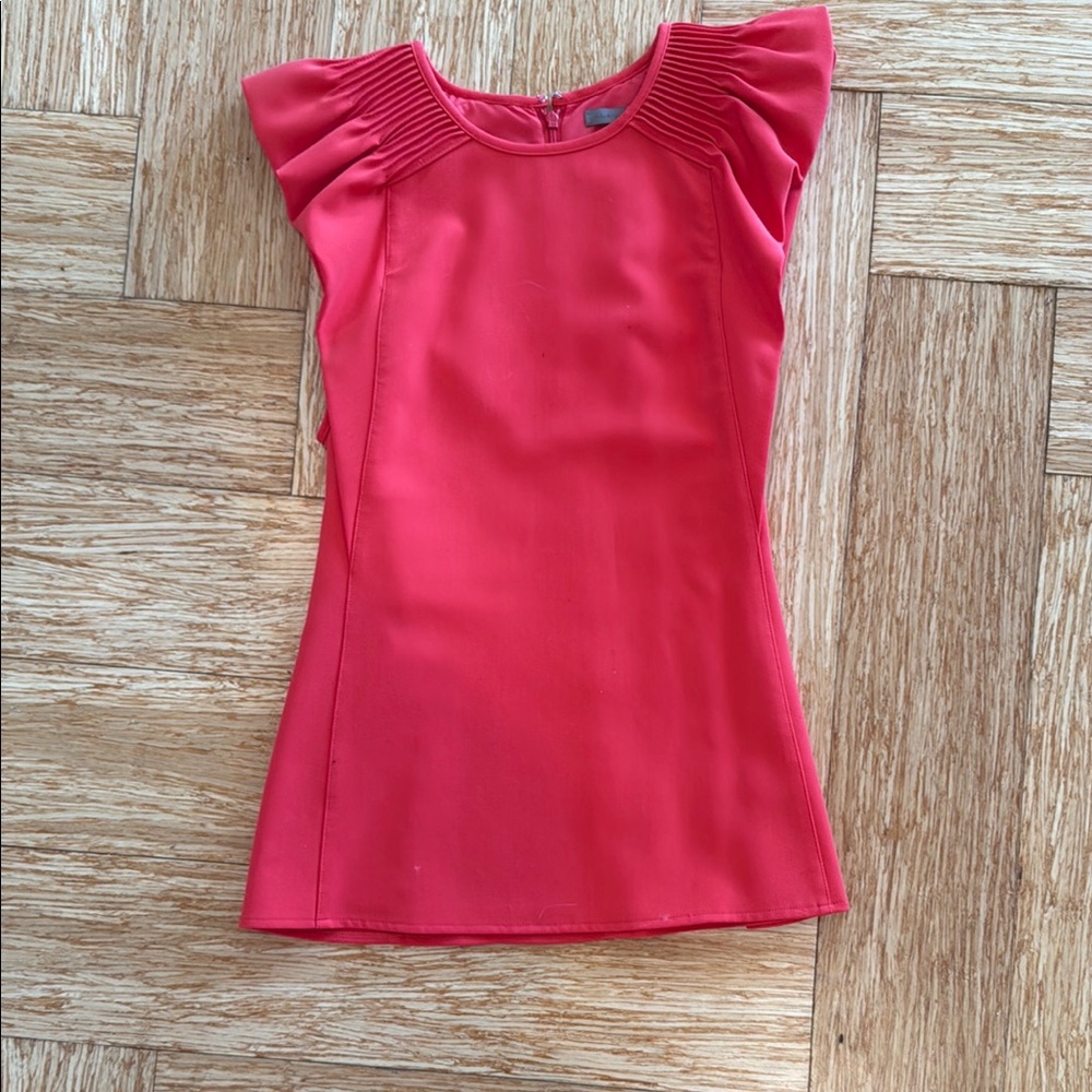 Halston Heritage Coral Blouse